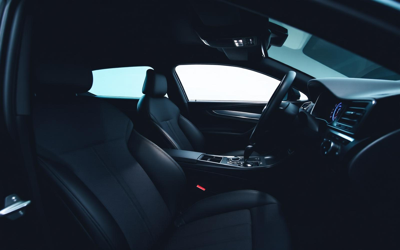 Wnętrze premium po detailingu